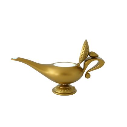 SET 2 Aladdin Genie Oil Brass Amazing Lamp Lamps 100% Authentic