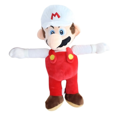 Super Mario 16 Inch Character Plush | Fire Mario 