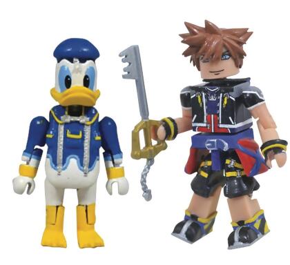 Kingdom Hearts Minimates Series 1: | Sora & Donald Duck 