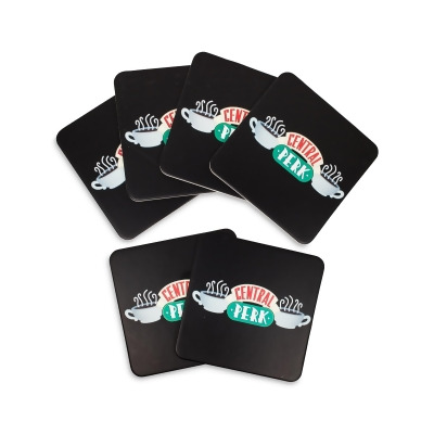 Friends Central Perk Logo Paper Drink Coasters | Set of 6 