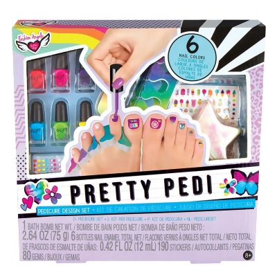 Fashion Angels Pretty Pedi Pedicure Set | Spa Gift Set For Girls 
