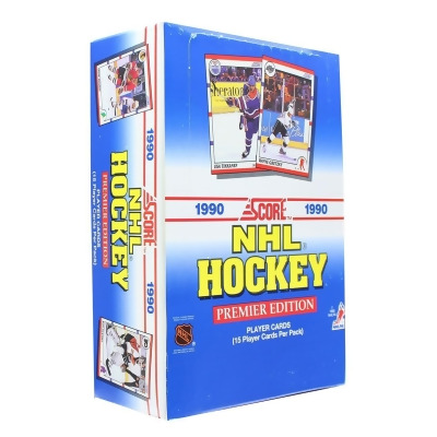NHL 1990 Score Hockey Trading Card Box | 36 Packs 