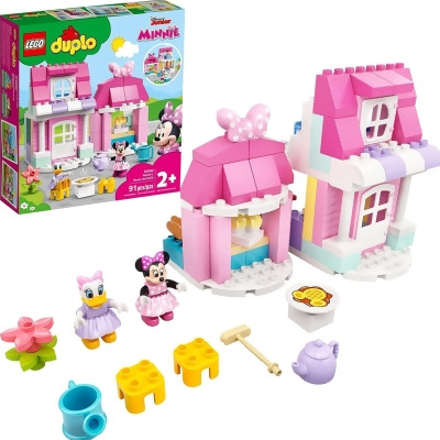 LEGO DUPLO 10942 Disney Minnies House and Café 91 Piece Building Kit 