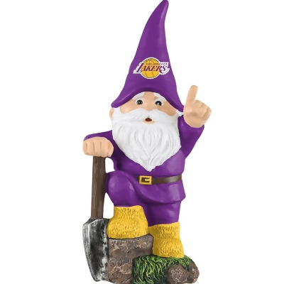 Los Angeles Lakers NBA 10.5 Inch Shovel Time Garden Gnome 