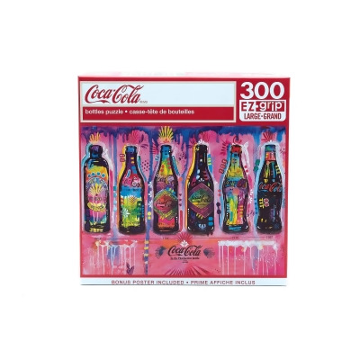 Coca-Cola Bottles 300 Piece EZ Grip Jigsaw Puzzle 