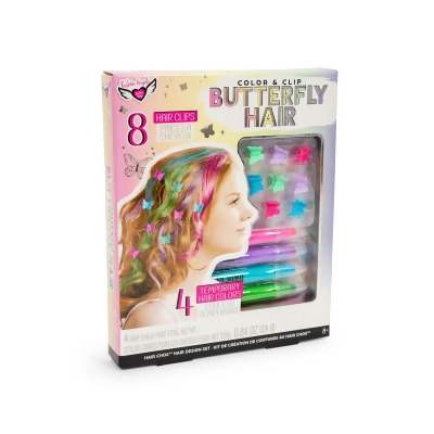 Fashion Angels Color & Clip Butterfly Hair Design Kit 
