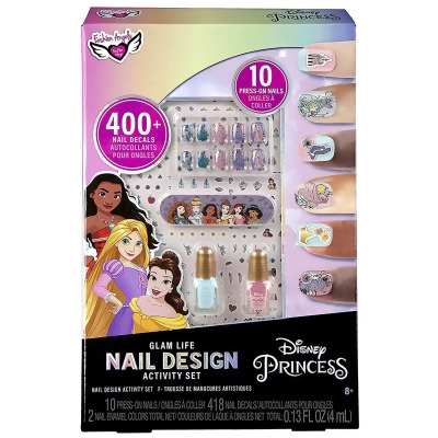 Disney Princess Fashion Angels Nail Design Activity Set 