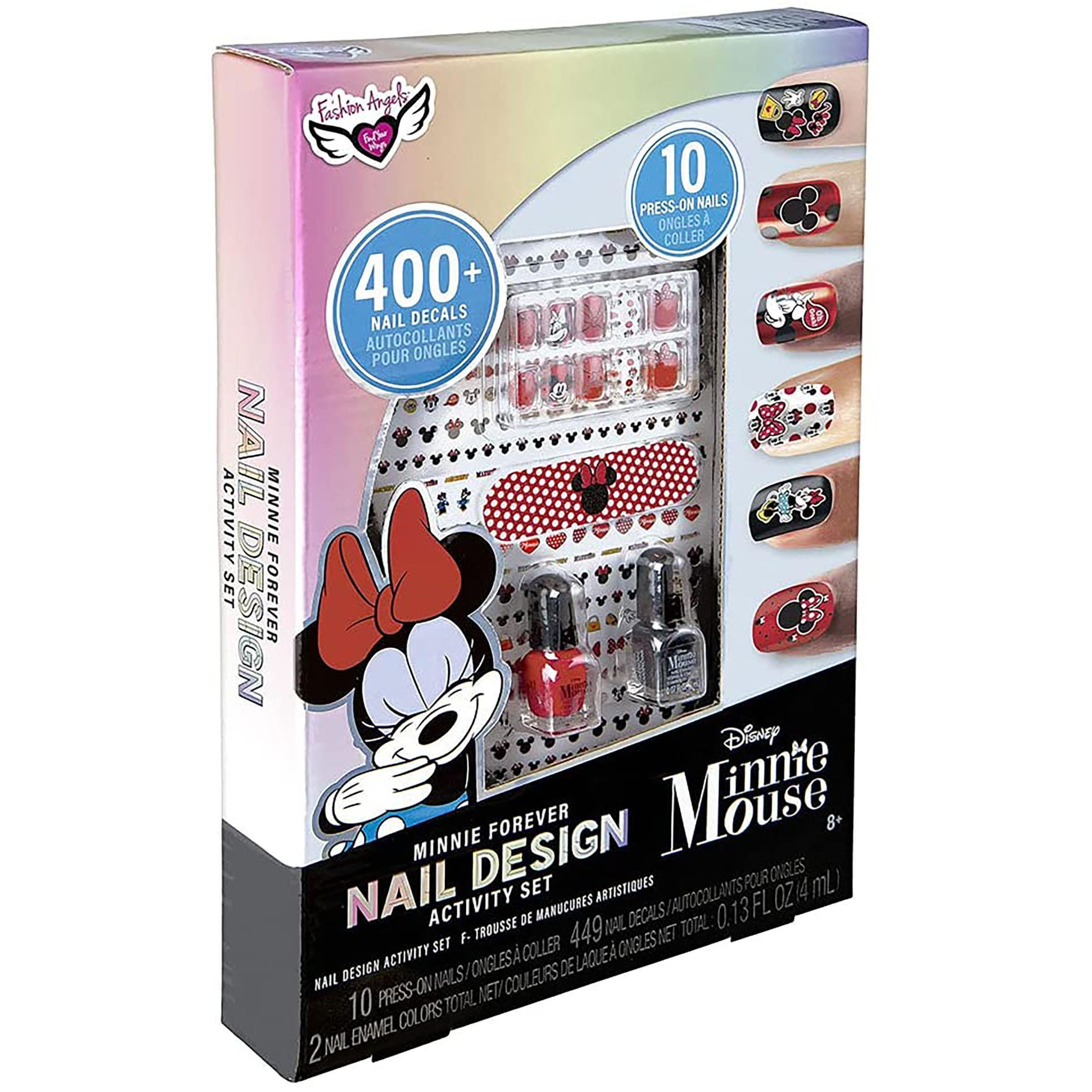 Disney Minnie Mouse Fashion Angels Nail Design Activity Set