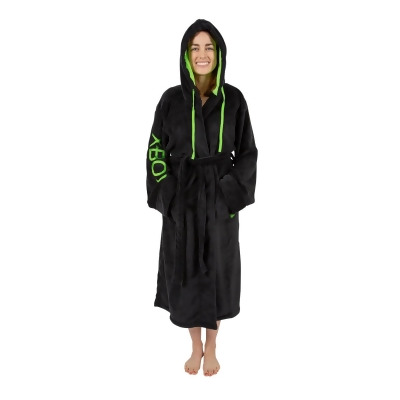 Xbox Gamer Unisex Hooded Fleece Robe for Adults | One Size Fits Most 
