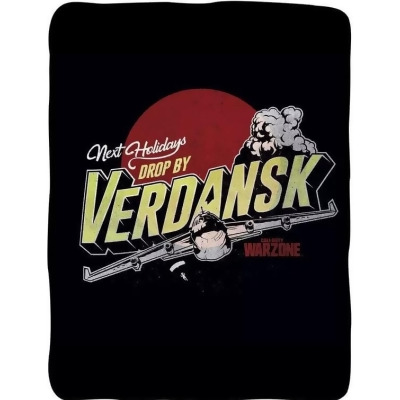 Call of Duty Drop By Verdansk 45 x 60 Inch Fleece Throw Blanket 