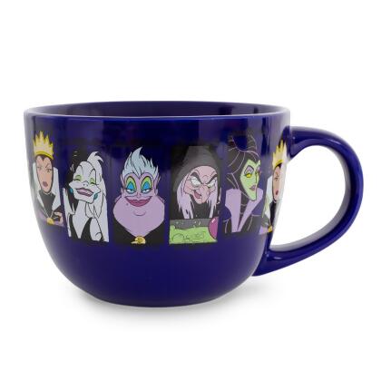 Disney Villains Close-Up Panels Ceramic Soup Mug | 24 Ounces 
