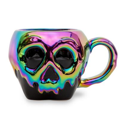 Disney Villains Evil Queen Poison Apple Electroplated Sculpted Ceramic Mug 