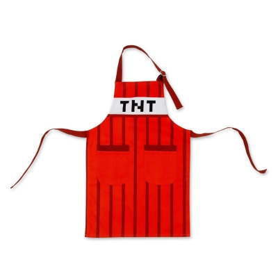 Minecraft Red TNT Youth Kitchen Cooking Apron 