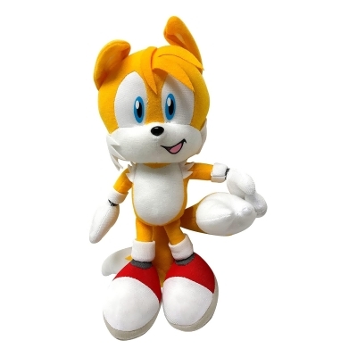 Sonic The Hedgehog 9 Inch Plush | Tails Holding Tail 