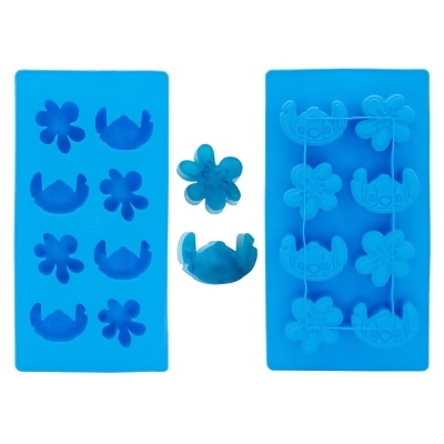 Disney Lilo & Stitch Silicone Mold Ice Cube Tray | Makes 8 Cubes 