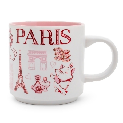 Disney The Aristocats Marie Pink Icons Ceramic Mug | Holds 13 Ounces 