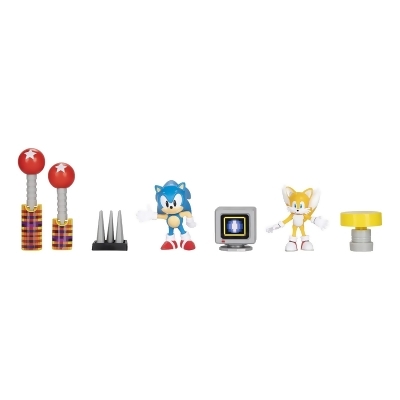 Sonic The Hedgehog 2.5 Inch Action Figure Diorama Set 