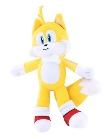 BRAND NEW! Large 12” Tails Sonic The Hedgehog Yellow Plush Stuffed Licensed  Toy
