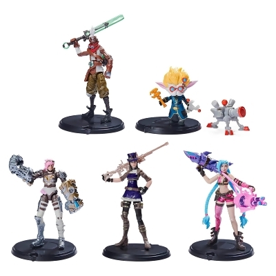 League of Legends Dual Cities 4 Inch Action Figure 5-Pack 