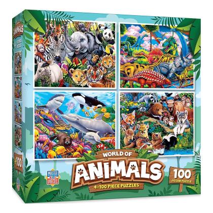Animals Around the World Puzzle (100 piece) » Shop & Save on at