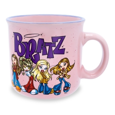 Bratz Pink Ceramic Camper Mug | Holds 20 Ounces 