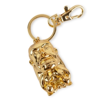 Indiana Jones and The Raiders Of The Lost Ark Golden Idol 3D Metal Keychain 