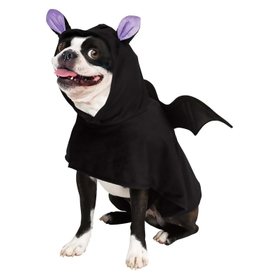 Bat Doggie Poncho Pet Costume 