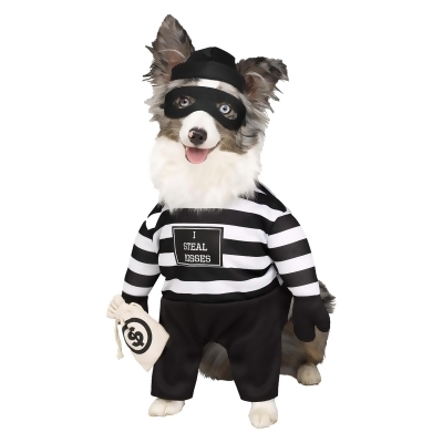 Robber Pup Pet Costume 