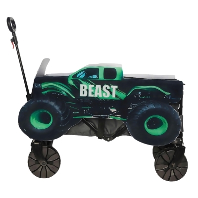 Monster Truck Wagon Cover Halloween Accessory 