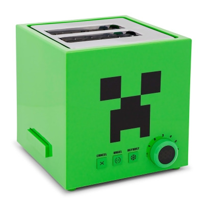 Minecraft Green Creeper Toaster 