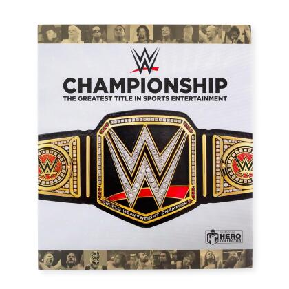 Eaglemoss WWE Championship The Greatest Prize Book John Cena Signed Edition 