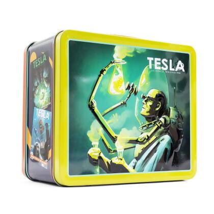 Fallout Tesla Science Magazine Metal Lunchbox 