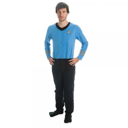 Star Trek Men's Blue Union Suit alternate image