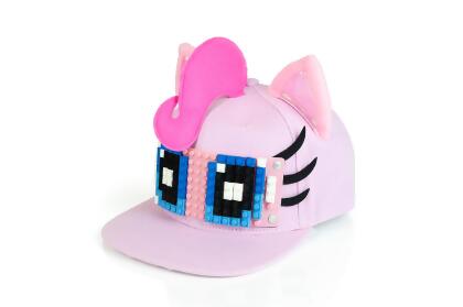 My Little Pony Pinkie Pie Snapback Hat / Cap with Bricky Blocks for Girls alternate image