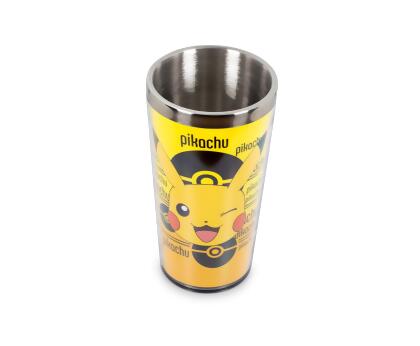 Pokemon Pikachu 16oz Insulated Travel Coffee Mug Tumbler w/ Non-Spill Metal Lid alternate image