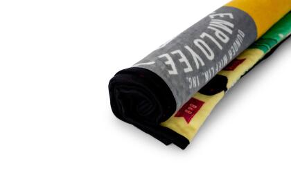 The Office Sticker Bomb Quilt Fleece Throw Blanket | 45 x 60 Inches alternate image
