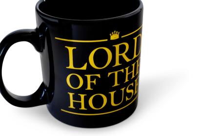 "Lord of the House" Downton Abbey Inspired Coffee Mug | Large Ceramic Mug | 20 Ounces alternate image