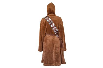 Star Wars Chewbacca Hooded Bathrobe for Adults | One Size Fits Most alternate image
