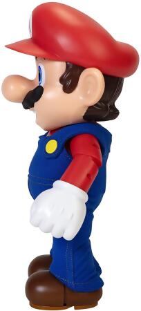 SUPER MARIO It's-A Me, Mario! Collectible Action Figure, Talking Posable  Mario Figure, 30+ Phrases and Game Sounds – 12 Inches Tall!, Orange