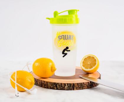 "#SquatGoals" Plastic Shaker Bottle | Holds 20 Ounces alternate image