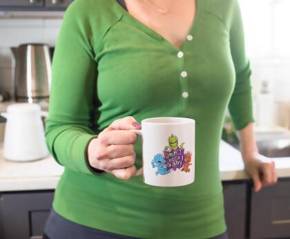 Nickelodeon Rugrats "Don't Be A Baby" Ceramic Mug Exclusive | Holds 11 Ounces alternate image
