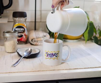 Nickelodeon Rugrats "Don't Be A Baby" Ceramic Mug Exclusive | Holds 11 Ounces alternate image