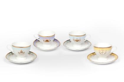 Disney Princess 13-Piece Ceramic Tea Set | Ariel, Cinderella, Jasmine, Belle alternate image