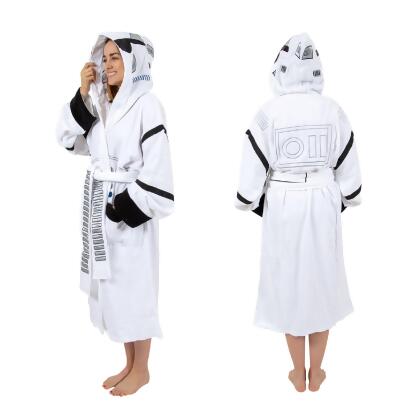 Star Wars Stormtrooper Unisex Hooded Bathrobe for Adults alternate image