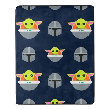 Star Wars The Mandalorian Darker Hover Silk Touch Throw Blanket & Plush Pillow alternate image