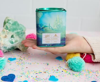 Disney Princess Home Collection 11-Ounce Scented Tea Tin Candle | Ariel alternate image