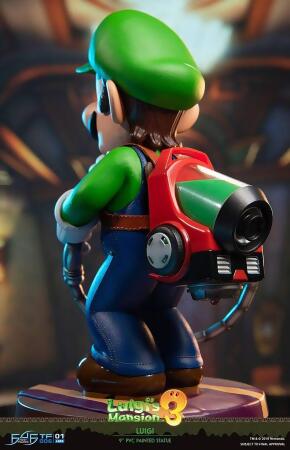 Luigis Mansion 3 Luigi 9 Statue Standard Edition First 4 Figures