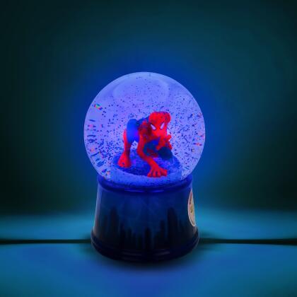 Marvel Spider-Man New York Skyline Light-Up Collectible Snow Globe alternate image