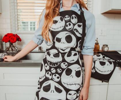 Disney The Nightmare Before Christmas Jack Skellington Faces Cooking Apron alternate image