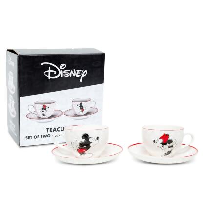 Disney Mickey and Minnie Bone China Teacup and Saucer | Set of 2 alternate image